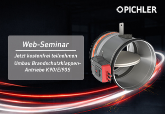 Umbau Brandschutzklappen-Antriebe K90 / EI90S